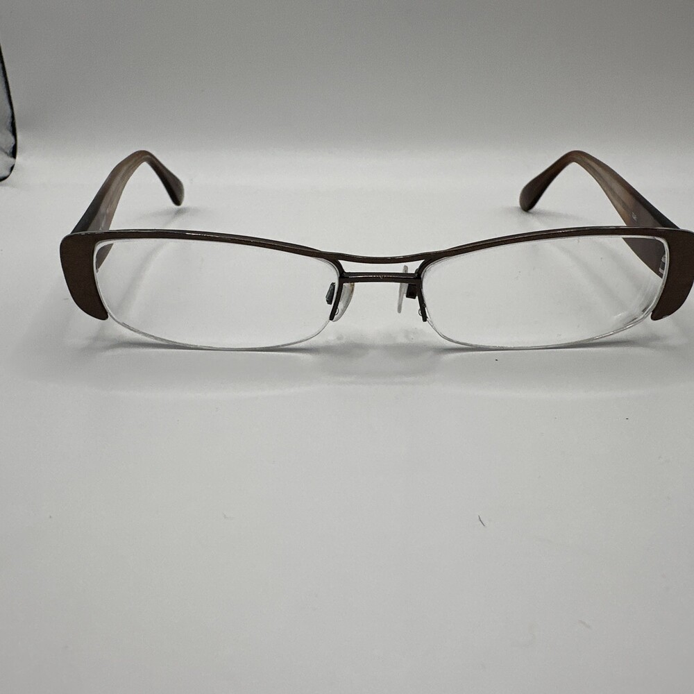 Tura Eyeglasses Frames Only Womens Brown Accents 52-17-135